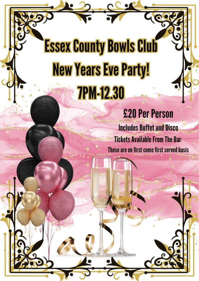New Years Eve Party Essex County Bowling Club